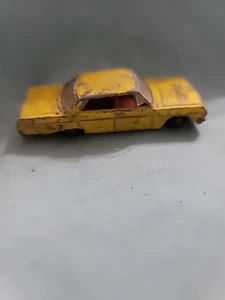 Scatola fiammiferi vintage Lesney serie 1-75 n. 20 Chevy Impala Taxi - Foto 1 di 3