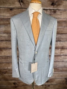 Blazer Corneliani Cashmere Seda Talla 40 (50 EUR) bs77 Nuevo con Etiquetas - Imagen 1 de 10
