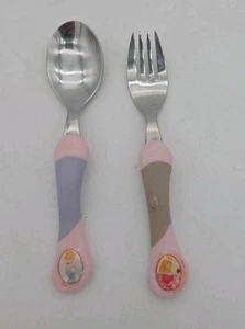 Conderella and Sleeping Beauty Fork & Spoon Child - Picture 1 of 2