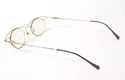 Vtg 90s Flair Eyeglasses eyewear HALFRIMLESS frames Germany lightweight Nice  - Image 1 of 4