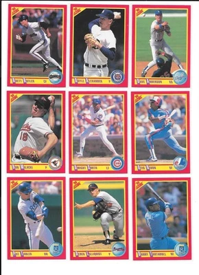 Cartões colecionáveis de beisebol 1990 Score / You Choose #s 236 - 470 / mb - Imagem 1 de 4