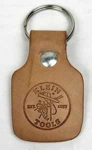 Klein Tools Leather Keychain - Picture 1 of 2