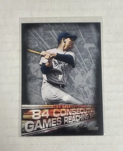 2016 Topps - The Greatest Streaks #GS-09 Ted Williams (PWE) - Picture 1 of 2