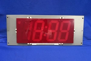 Edwards 24ZB40 Digital Secondary Clock w/ Bezel - Untested - Read Description - Picture 1 of 7