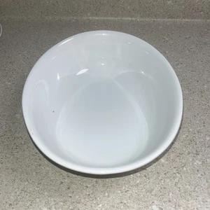 H738~  Arzberg White Oval SERVING BOWL Germany Solid White 8" X 6 7/8" - Picture 1 of 4