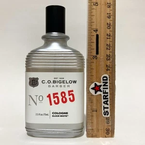 C.O. BIGELOW BARBER No 1585 Elixir White Cologne Bath & Body Works 2.5 fl oz ⭐️ - Picture 1 of 8