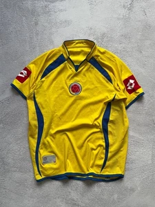 MEN'S COLOMBIA NATIONAL 2007/2008 HOME SOCCER FOOTBALL SHIRT JERSEY SIZE S-M - Picture 1 of 8