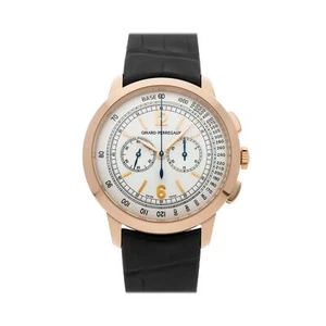 Girard-Perregaux 1966 Chrono Auto 40mm Rose Gold Mens Watch 49539-52-151-BK6A - Picture 1 of 6