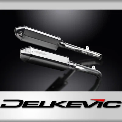 Kit silenciador escape acero inoxidable triovalado 13" Slip On Honda RVT1000R RC51 2002-2008 Foto 1 de 4