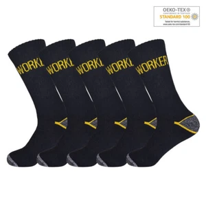 Arbeitssocken Arbeiter Herren Socken aus Baumwolle Work Socks 5 - 20Paar - Picture 1 of 5