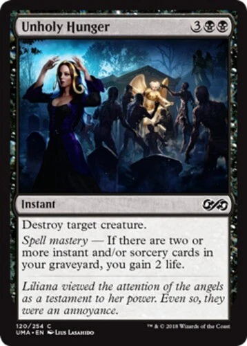 x1 Unholy Hunger - Ultimate Masters - NM - MTG - Image 1 of 1
