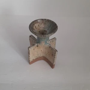 Candelabro Piedra Sobre Hierro Japandi Ecléctico Único - Imagen 1 de 5