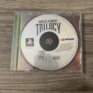 Mortal Kombat Trilogy (PlayStation 1, PS1) Greatest Hits No Manual - Picture 1 of 3