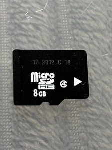 8GB Micro SDHC Card - Picture 1 of 2