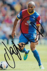 FOTO 1X4 PALACIO CRISTAL FIRMADO A MANO DANNY GABBIDON 6X4. - Imagen 1 de 1