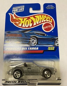 1995 hot wheels porsche 911 targa, Silver - Picture 1 of 9