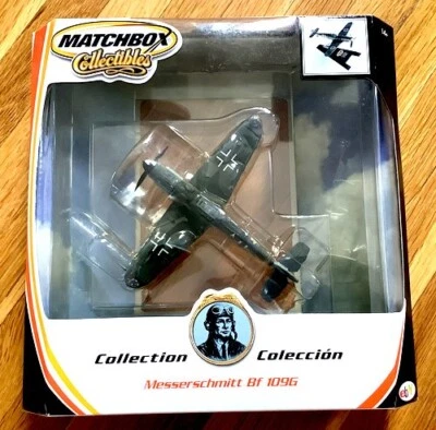 Matchbox Collectibles 1/72 Messerschmitt Bf109G Diecast Airplane - Ships USA - Image 1 of 4