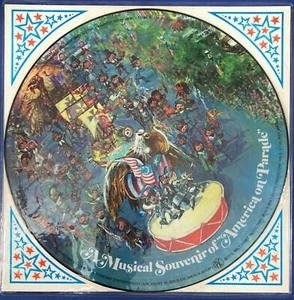 America on Parade Original US Vinyl LP Picture Disc Disneyland MINT 1975 - Picture 1 of 4