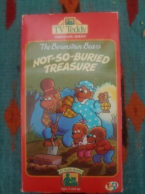 The Berenstein Bears (VHS, TV Teddy) Not-So-Buried-Treasure - Image 1 of 3