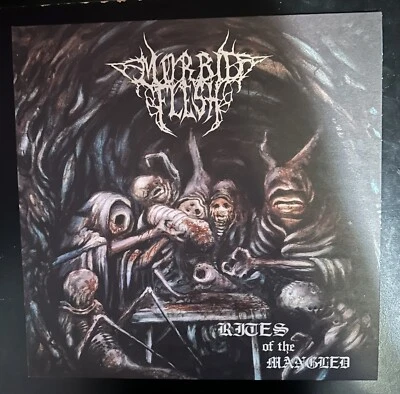 Morbid Flesh "Rites Of The Mangled" lp black vinyl "Unholy Prophecies" 2017. - Image 1 of 4