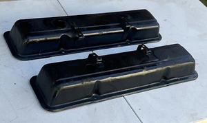 ROCKER COVERS suits CHEV V8 307 327 350 400 SBC HOLDEN HK HT HG HQ MONARO GTS - Picture 1 of 6