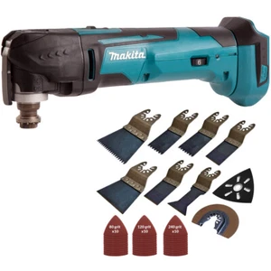 Makita DTM51Z 18V Li-ion Oscillating Multitool Cutter with 39 Piece Accessories - Picture 1 of 5