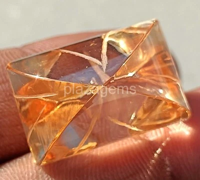 10 Ct F-Color Diamond Colorless Certified Raw CVD Loose FL Clarity 5JRT - Image 1 of 4