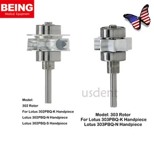 BEING Dental Turbine Rotor Cartridge For High Speed Handpiece 303PBQ 302PQ K N - Picture 1 of 29