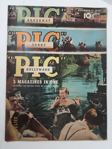 December 13 1938 large format style PIC magazine Lizzie Borden murder case - Picture 1 of 16