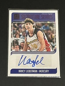 2019 Donruss WNBA Press Proof Purple /49 Nancy Lieberman-Cline Lieberman Auto - Picture 1 of 1