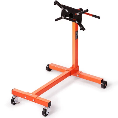 VEVOR Cavalletto Mobile a Forma H Supporto per Motore Portata Max 340kg 4 Ruote - Immagine 1 di 4