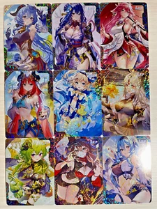 Puzzle completo EXV Goddess Story III LXP 9 carte carte anime Waifu Doujin - Foto 1 di 2