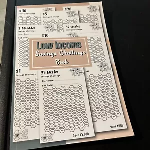 Low Income Savings Challenge Book 0724 - Picture 1 of 6