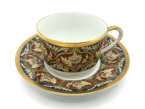Vintage- Flat Cup & Saucer Set - Tabriz by CHRISTIAN DIOR Excellent Condition - Picture 1 of 6