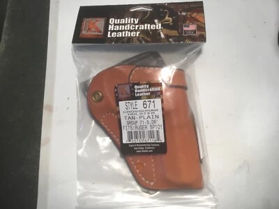 Triple K holster Ruger SP101 3.06 inch barrel cross draw NEW - Image 1 of 4