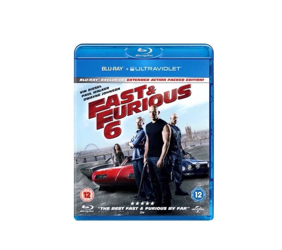 Fast & Furious 6 Blu-ray - Image 1 of 1
