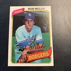 146 Bob Welch 1980 Topps Baseball Card Los Angeles Dodgers Cb20 2