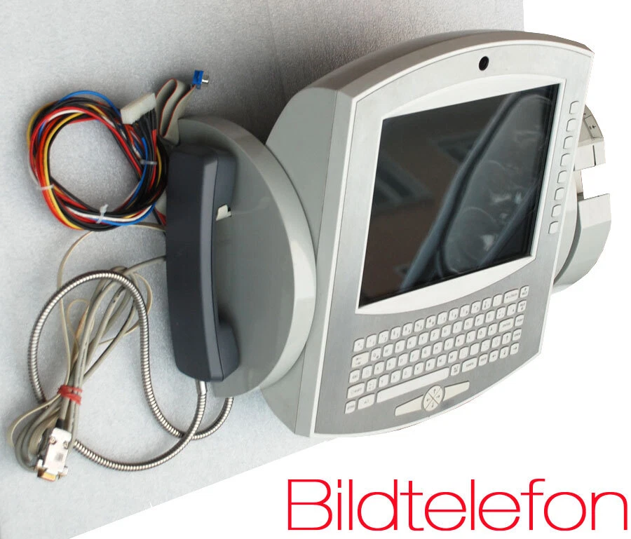 ÖFFENTLICHES ISDN BILDTELEFON MIT TFT MINI-PC MIT KONFERENZSYSTEM RARITÄT RS-232 - Bild 1 von 1