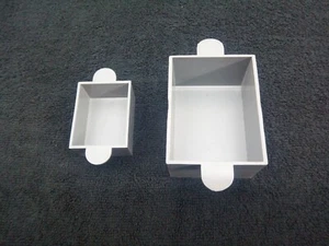 Grey Potting Boxes With Lugs. Small 55x42x27 Pk 10 or Medium 85x65x44 pk 5 - Picture 1 of 3