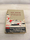 Fix Your Ford V8s 6s 1969 to 1954 Bill Toboldt Car Repair Owners Manual Mechanic