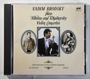 Vadim Brodsky - Plays Sibelius and Tchaikovsky Violin Concertos [1987 Used CD] - Bild 1 von 4