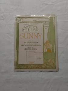 Sunny with Marilyn Miller Oscar Hammerstein sheet music - Picture 1 of 8