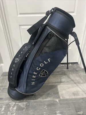NIKE Youth Golf Bag Birdie Blue Junior BG0074 Blue 27" Tall 3-Way Carry Stand - Image 1 of 4