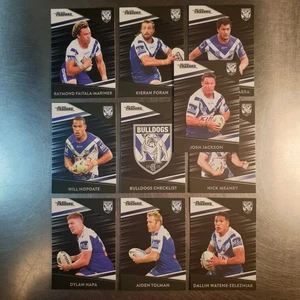 2020 NRL Traders Pearl Special Team Set (10 Cards) Silver Parallel Bulldogs - Picture 1 of 3