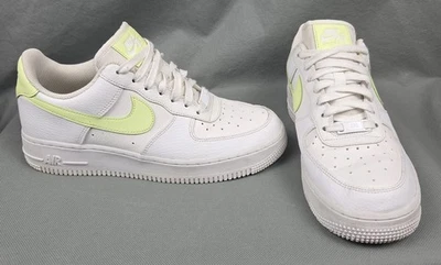 Nike Air Force 1 ‘07 Low White Barely Volt 315115-159 Women’s Size 8.5 Shoes - Image 1 of 4