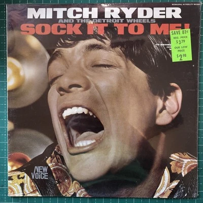 Mitch Ryder And The Detroit Wheels Sock It To Me Lp Sealed Mono Original Press - Image 1 of 4