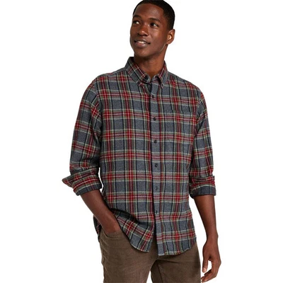 Camisa de manga larga de franela a cuadros escocesa L.L.Bean - Para hombre Foto 1 de 2