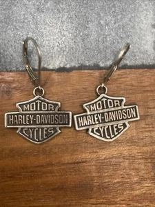 Harley Davidson Ohrringe 925 Sterling Silber - Bild 1 von 7