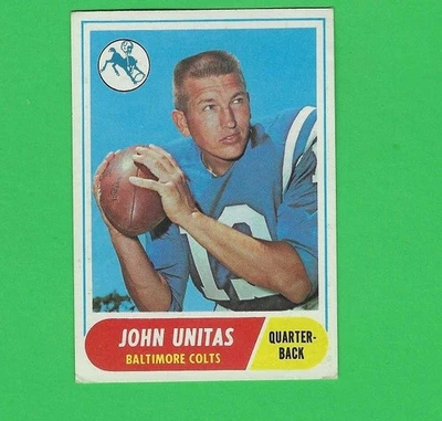 1968 Topps John Unitas #100 EXC - Image 1 of 2