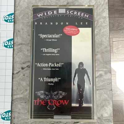 The Crow VHS 1994 Brandon Lee, Miramax - Image 1 of 3